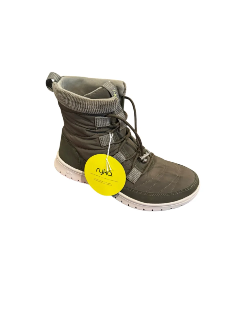 Women's Ryka Winter Boots Olive Green size 9